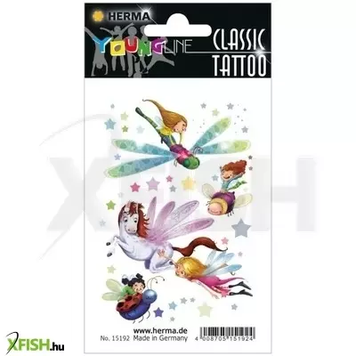 Herma: tündérek tánca tetoválás