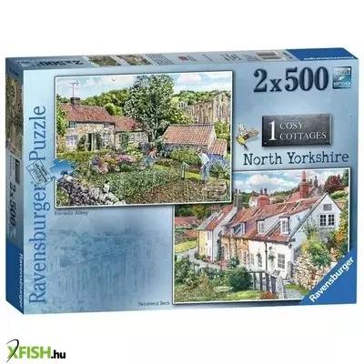 Ravensburger puzzle 2x500 db - kényelmes házikó no1