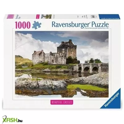 Ravensburger puzzle 1000 db - eilean donan kastély, skócia