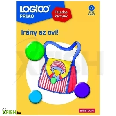 Logico Primo feladatkártyák - Irány az ovi!