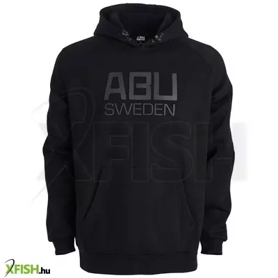 Abu Garcia 100 Anniversary Hoodie Kapucnis Pulóver Black Fekete L