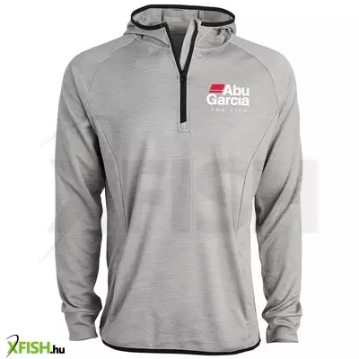 Abu Garcia Lightweight Hooded - Quarter Zip Kapucnis Pulóver S
