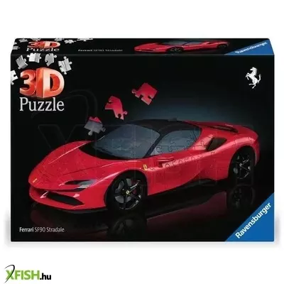 Ravensburger puzzle 3d 108 db - ferrari sf 90 stradale