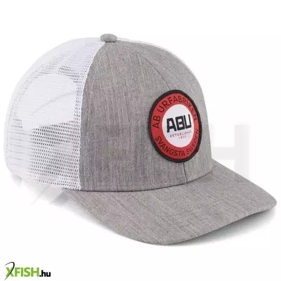 Abu Garcia 6 Panel Trucker With Round Woven Patch Baseball sapka Szürke