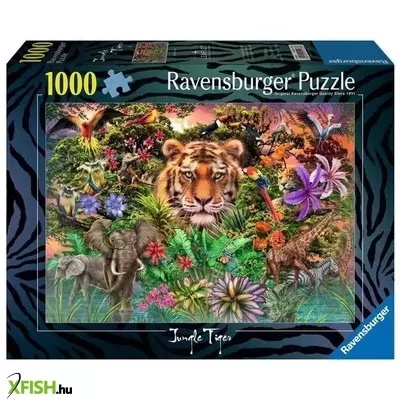 Ravensburger puzzle 1000 db - tigris