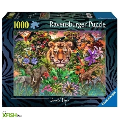 Ravensburger puzzle 1000 db - tigris