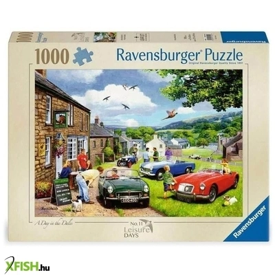Ravensburger puzzle 1000 db - szabadnapok no11