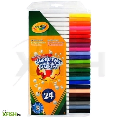 Crayola 24 darabos filctoll készlet