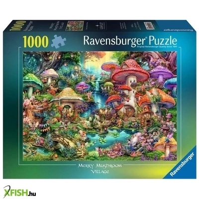 ravensburger puzzle 1000 db - gombafalu