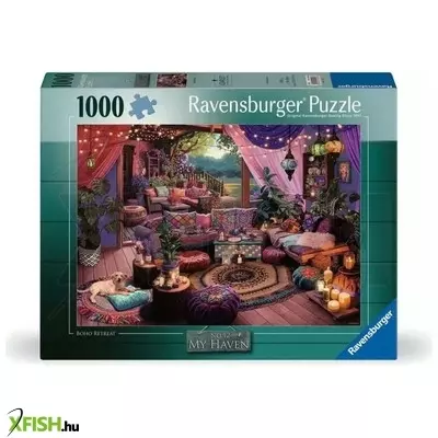 Ravensburger puzzle 1000 db - my haven no12
