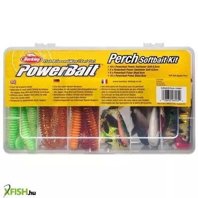 Berkley Softbait Kit Perch Gumihal Válogatás 30db/csomag
