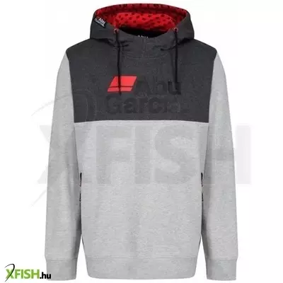 Abu Garcia 21Ss Abu Garcia Hoody Grey Kapucnis Pulóver Szürke-Fekete L
