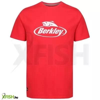 Berkley 21Ss Shirt Red Pamut Póló Piros 3Xl