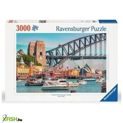 Ravensburger puzzle 3000 db - titkos sydney