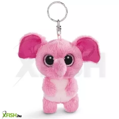 Nici: Fluppy elefánt plüss kulcstartó - 9 cm