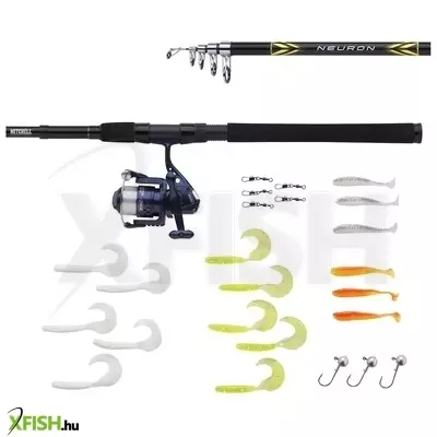 Mitchell Neuron Sw Spin Light Teleszkópos Pergető Horgász Szett 180cm 5-15g