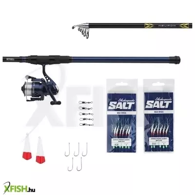 Mitchell Neuron Teleszkópos Fenekező Szett Orsóval 300cm 30-80g