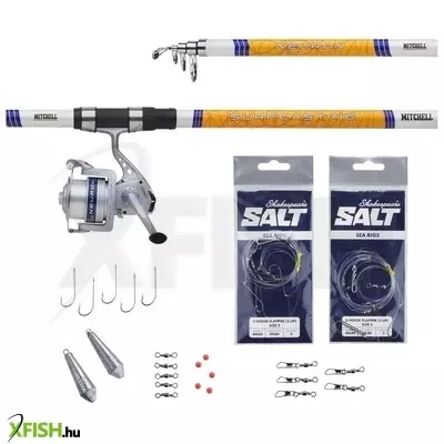 Mitchell Neuron Surf Teleszkópos Távdobó Szett Orsóval 420cm 150g