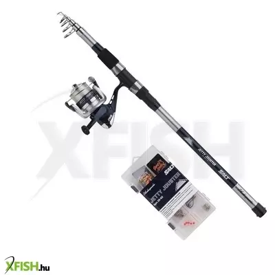 Shakespeare Salt Jetty Jouster Teleszkópos Fenekező Szett 240cm 20-60g
