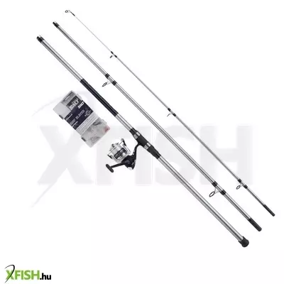 Shakespeare Salt Surf Távdobó Horgász Szett Orsóval 420cm 100-200g
