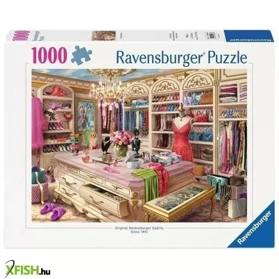 Ravensburger puzzle 1000 db - öltöző szoba