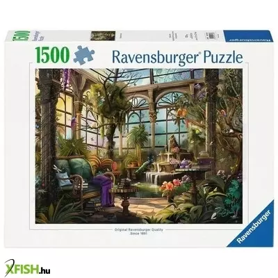 Ravensburger puzzle 1500 db - zöld ház