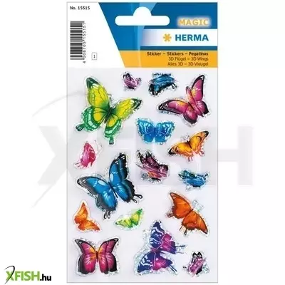 Herma: pillangók matrica