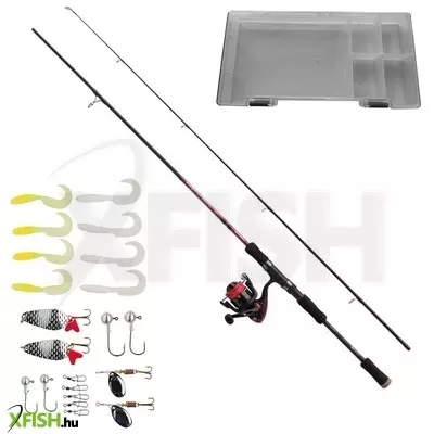 Abu Garcia Fast Attack Spinning Light Pergető Combo 210 cm 3-15 g 2000-es Orsóval