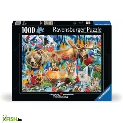 Ravensburger puzzle 1000 db - vad kanada
