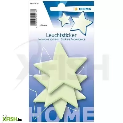 Herma: világító csillagok falmatrica - nagy