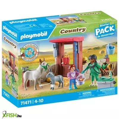 Playmobil állatorvos szamarakkal