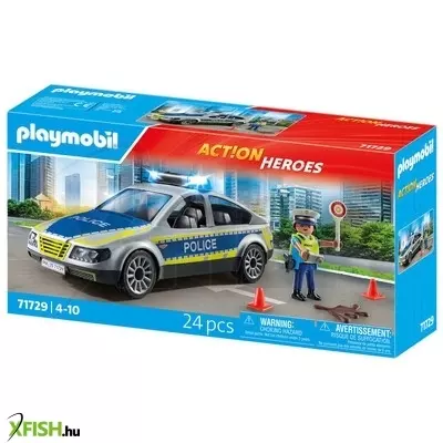 Playmobil rendőrautó rendőrrel