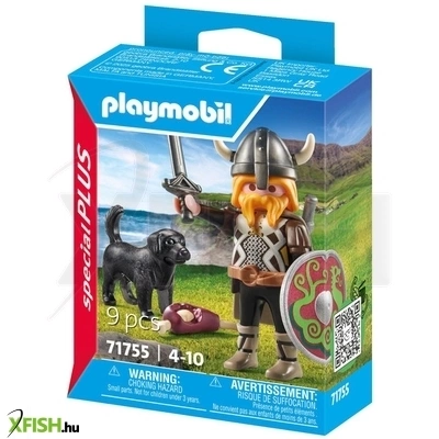 playmobil vikingharcos és kutyája