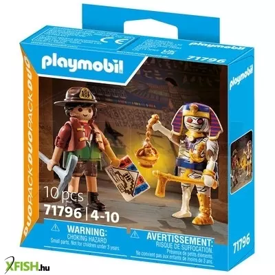 playmobil kincsvadász és múmia