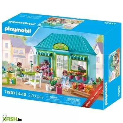 Playmobil virágbolt és kávézó