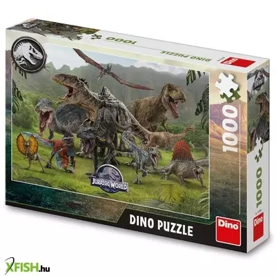 Dino puzzle 1000 db - jurassic world