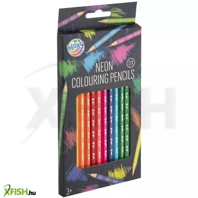 grafix neon színű ceruza, 12 szín