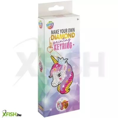 Grafix gyémántfestős kulcstartó, 3 féle