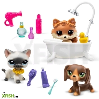 Littlest pet shop lps s3 spa 3-as készlet