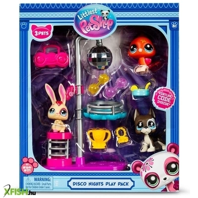 Littlest pet shop lps s3 disco 3-as készlet