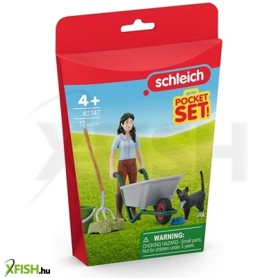 schleich horse club almozó és ápoló szett