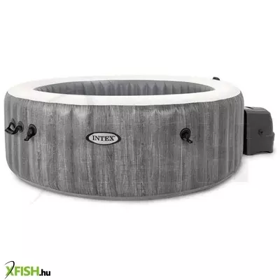 Intex: PureSpa Greywood Deluxe Bubble Jacuzzi szett - 196 x 71 cm