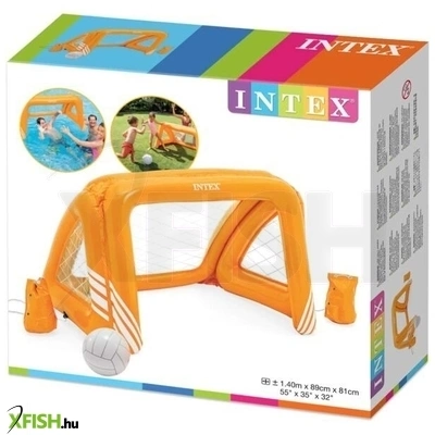 Intex: Felfújható, lebegő kapu hálóval - 140 x 89 x 81 cm