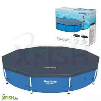 Bestway: Flowclear medencetakaró fólia - 305 cm