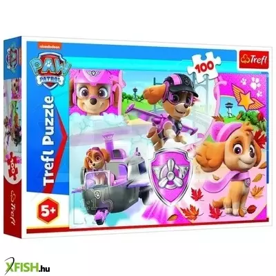 Trefl: Mancs őrjárat, Skye akcióban - 100 darabos puzzle
