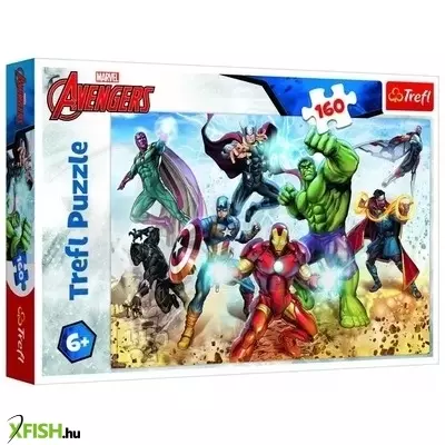 Trefl: Bosszúállók, Irány a világ megmentése - 160 darabos puzzle
