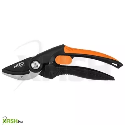 Neotools metszőolló, rávágó, max 20mm, teflon bevonat, 210mm