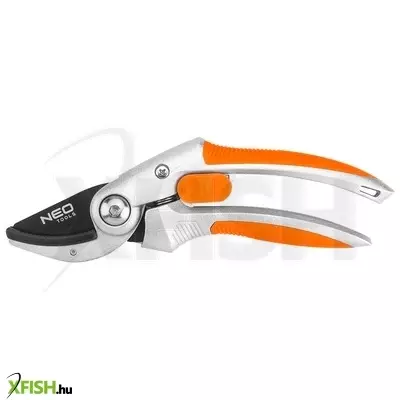 Neotools metszőolló, rávágó, max 20mm, teflon bevonat, alu ház, 210mm