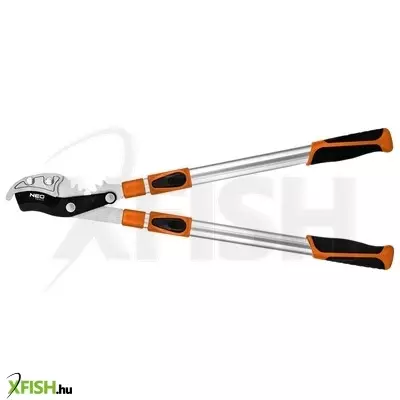 Neotools ágvágó, rávágó, áttételes, teleszkópos 670-970mm, vágókap. 42mm, alu nyél, teflon, 40% plusz erőátvitel