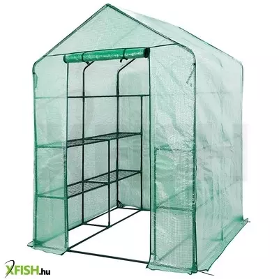 Neotools növényház 143 X 143 X 195cm, pe fólia, fémszerkezet